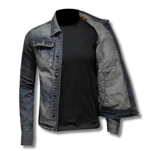 Pyery Men's Denim Jacket